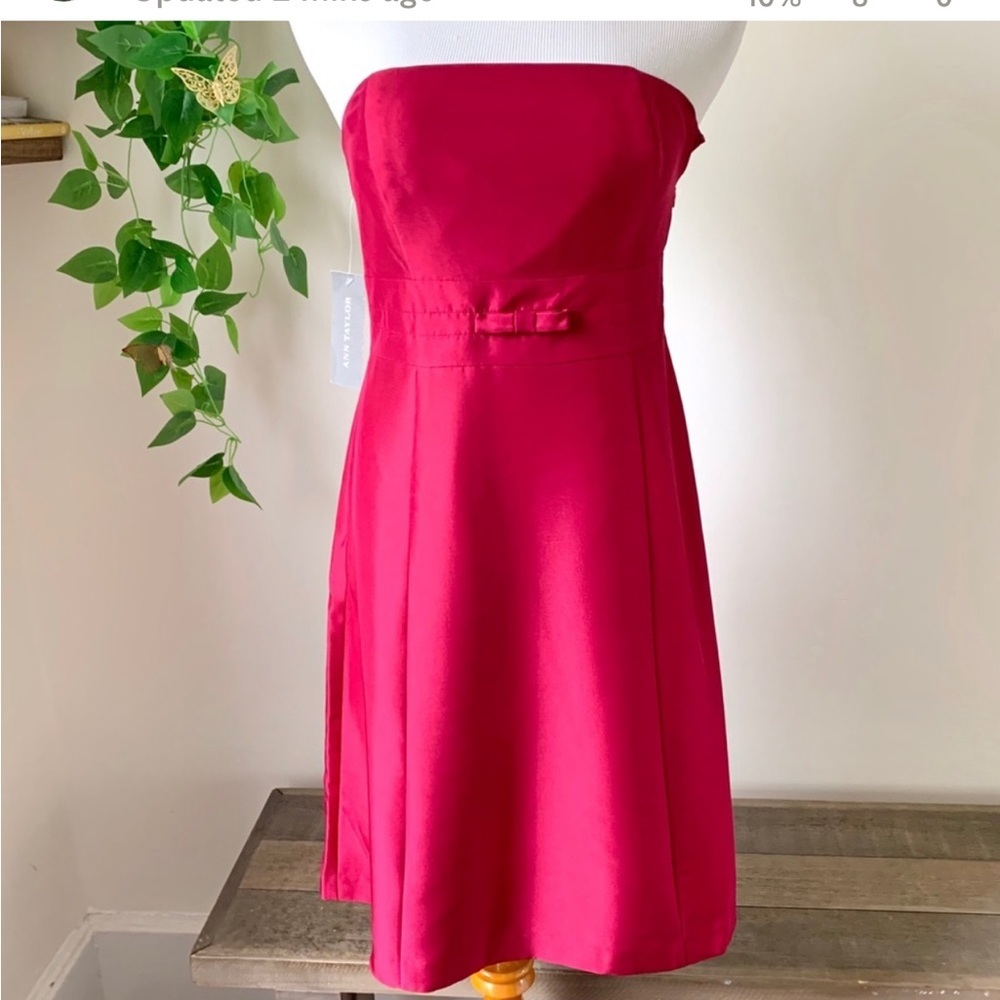 Red Silk Dress